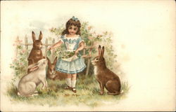 Easter Greetings Postcard