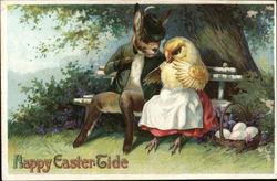 Happy Easter Tide Postcard