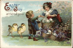 Easter Joy Attend You Postcard