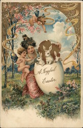 A Joyful Easter Postcard