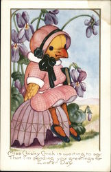 Greetings for Easter Day Postcard