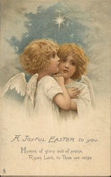 Easter angels With Angels Postcard Postcard Postcard