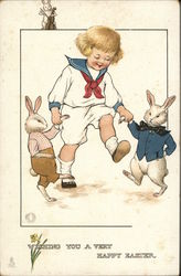 Wishing You A Very Happy Easter Postcard