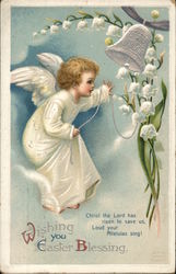 Wishing You Easter Blessing Postcard