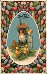 A Happy Easter Postcard