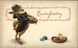 Easter Greeting Postcard