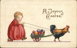 A Joyous Easter Postcard