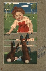 Easter Greetings Postcard