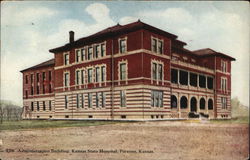 Administration Building, Kansas State Hospital Parsons, KS Postcard Postcard Postcard