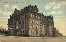 German Hospital, Girard and Corinthian Avenues Philadelphia, PA Postcard Postcard Postcard