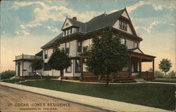 Doctor Oscar Jones' Residence Indianapolis, IN Postcard Postcard Postcard