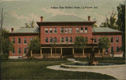 Indiana State Soldiers Home LaFayette, IN Postcard Postcard Postcard