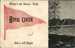 What's the Matter With Royal Center Postcard