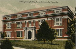 Civil Engineering Building, Purdue University Lafayette, IN Postcard Postcard Postcard