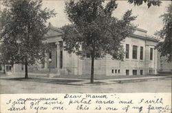 New Library Postcard