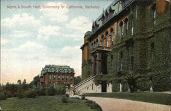 North and South Hall, University of California Berkeley, CA Postcard Postcard Postcard