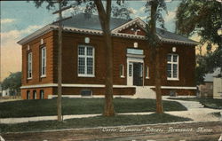 Curtis Memorial Library Postcard