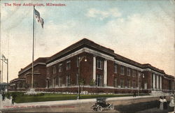 The New Auditorium Milwaukee, WI Postcard Postcard Postcard