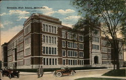 Riverside High School Milwaukee, WI Postcard Postcard Postcard