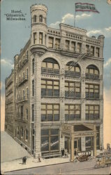 Hotel "Gilpatrick" Milwaukee, WI Postcard Postcard Postcard