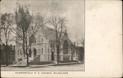 Summerfield M. E. Church Milwaukee, WI Postcard Postcard Postcard