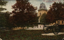 Cannon, Soldiers' Home Postcard