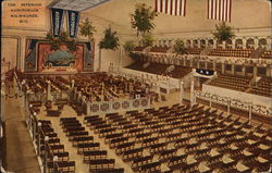 Interior Auditorium Postcard