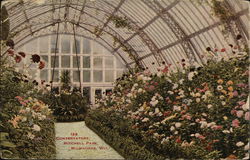 Conservatory at Mitchell Park Postcard