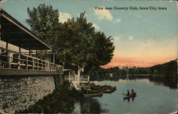 View Near Country Club Postcard