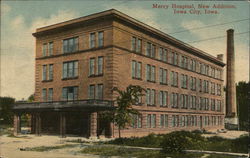 Mercy Hospital, New Addition Iowa City, IA Postcard Postcard Postcard