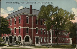 Dental Building, State University of Iowa Postcard