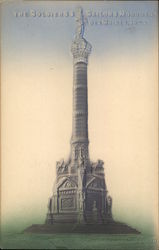 Soldiers & Sailors Monument Des Moines, IA Postcard Postcard Postcard