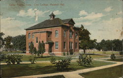 Marshall Hall, Coe College Cedar Rapids, IA Postcard Postcard Postcard