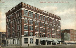 Masonic Temple Postcard