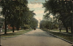 East Maple Avenue Postcard