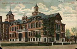 West Side High School Waterloo, IA Postcard Postcard Postcard