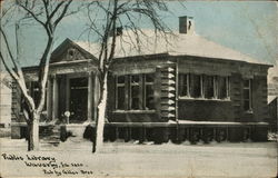 Public Library Postcard