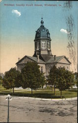 Madison County Court House Postcard