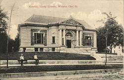 Kendall Young Library Webster City, IA Postcard Postcard Postcard