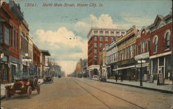 North Main Street Mason City, IA Postcard Postcard Postcard