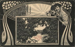 Stewart Avenue Bridge Postcard