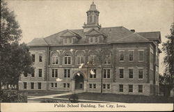 Public School Building Postcard