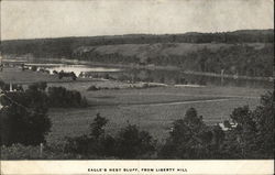 Eagle's Nest Bluff, From Liberty Hill Illinois Postcard Postcard Postcard