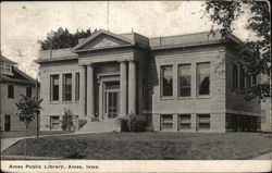 Public Library Postcard