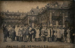 Palais de Versailles Visitors Postcard