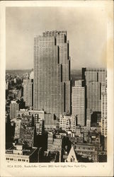 RCA BLDG., Rockefeller Center (853 foot high) New York, NY Postcard Postcard Postcard