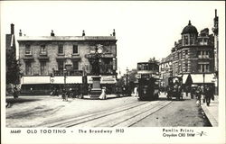 Old Tooting - The Broadway England Postcard Postcard Postcard