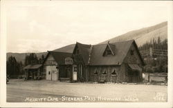 Merritt Cafe, Stevens Pass Skykomish, WA Postcard Postcard Postcard