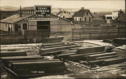 Terry Lumber and Coal Co. Montana Postcard Postcard Postcard