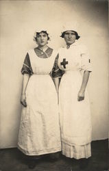 Two Nurses Women Postcard Postcard Postcard